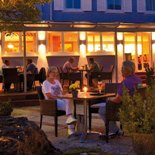 Terrasse Restaurant Lindenberger Hof Allgäu